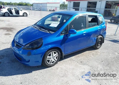 2007 Honda Fit из США, поврежденный, VIN JHMGD38487S009392